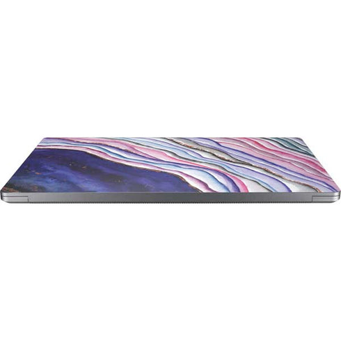 Violet Watercolor Geode Universal Laptop 16in (13 x 9.4in) Skin